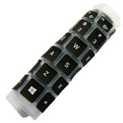 升派 联想笔记本电脑键盘保护膜 B4400 Y470 V470 G470 G475 Z470 G400 G480(半透明黑色102-1)