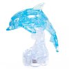 积木塑料拼插 礼物礼品 智力玩具水晶立体拼图 永骏小海豚