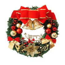 品唐圣诞花环（款式随机）30cm 圣诞装饰