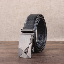 哲新(ZHAXIN) 男士腰带  商务休闲 全包超纤材质（三菱纵横系列）(单件 腰带)