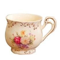 欧式陶瓷咖啡杯子高档精致杯具套装英式下午花茶家用小奢华优雅。(浪漫花海单杯子-U26 默认版本)