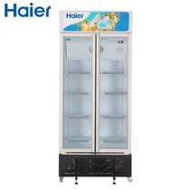 海尔（Haier）SC-450G 450升 单冷藏 超市展示柜 冷饮饮料柜 透明玻璃展示柜 冰柜 大容量冷柜