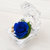 情人节礼物保鲜花不凋谢的鲜花 戒指盒玫瑰女友生日表白礼物(深蓝玫瑰)