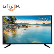 LY LR RC v32b 32英寸平板液晶电视 智能网络高清电视 HDMI USB多媒体播放 插网线和WIFI功能(黑色 24英寸普通版（不含网络）电视)