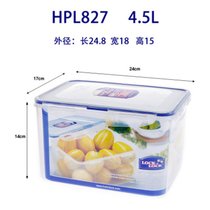 乐扣乐扣保鲜盒塑料耐热大容量土司面包盒密封储物收纳盒子(4500ML)