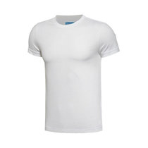 李宁（LI-NING） 男子运动T恤宽松吸湿排汗透气文化衫 GTSL007(白色 XL)