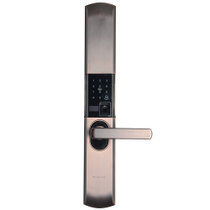 指诺智能电子门锁G1801 密码锁 防撬报警设计 KDS触摸技术 虚位密码 红古铜