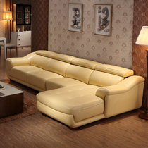 思巧 皮沙发 简约现代沙发 头进口头层中厚皮沙发  大小户型皮艺沙发 客厅转角沙发组合 A168(咖啡色 【进口中厚皮】单人双扶手位)
