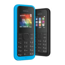 Nokia/诺基亚 105 直板按键老人机移动联通备用手机单卡(黑色)