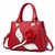 DS.JIEZOU女包手提包单肩包斜跨包时尚商务女士包小包聚会休闲包2042(红色)