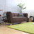 TIMI天米北欧布艺沙发 时尚简约沙发 创意沙发 小户型沙发组合(棕色 双人160cm)