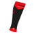 法国KINETIK跑步腿套竞赛/恢复 机能压缩小腿套 跑步 骑行 铁人三项 户外装备(红黑色短腿套 L)