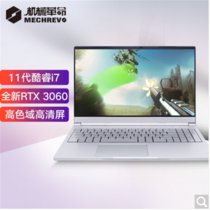 机械革命 Umi Pro3 高性能轻薄设计游戏笔记本电脑 i7-11800H RTX3060 100%sRGB(银色 100%sRGB高色域)