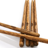 玉米 鸡翅木筷子实木儿童筷子家用木质宝宝短筷便携餐具套装(16cm1双（有凹槽）)