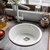科恩纳石英石水槽单槽花岗岩水槽厨房洗菜盆洗碗池小圆槽(D460珍珠白豪华套餐)