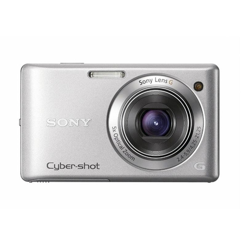 索尼(sony)dsc-w390数码相机(银色)(4g记忆棒)