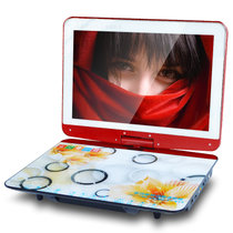 先科（SAST）22英寸全格式高清移动DVD电视机便携EVD超大视频影碟机看戏机高清播放器(红色)