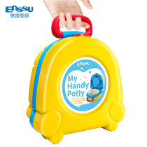 樱舒（enssu）儿童坐便器旅行车载宝宝便携式马桶折叠式男女孩小便器防臭