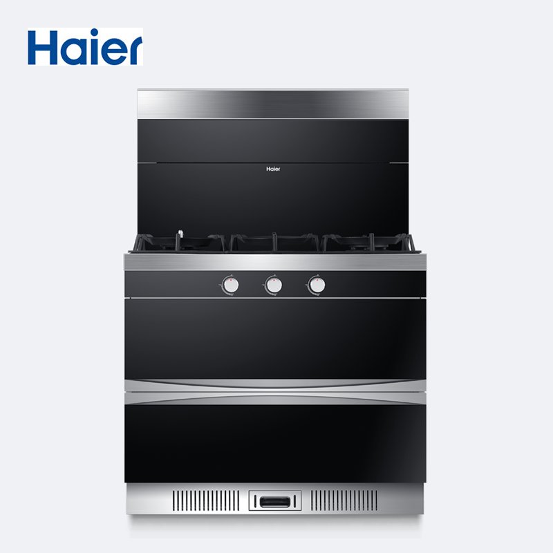 海尔(haier) 集成灶一体灶 jjzt-j90ha(12t) 智能防火墙 油烟机 燃气