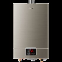海尔(Haier)JSQ32-UT(12T) 16升智能恒温燃气热水器 智能宽频恒温 加厚拉丝铂金彩钢板(天然气)