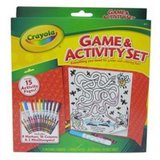 [Crayola绘儿乐]蜡笔可水洗马克笔印章绘画游戏组合套装 04-5199