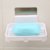 肥皂盒壁挂香皂盒沥水卫生间香皂架肥皂架免打孔浴室肥皂盒置物架(北欧白- 2个皂盒+10个挂钩)