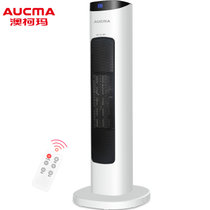 澳柯玛(AUCMA)取暖器电暖气电暖器家用立式暖风机速热摇头电热扇(遥控款加长电源线)