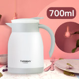 Glasslock韩国进口2020冬季新款保温壶咖啡壶热水壶(白色700ml)