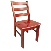 俊采云JCY-B14会议椅办公椅职员专用椅油漆四脚实木会议椅（单位：把）(红胡桃色)