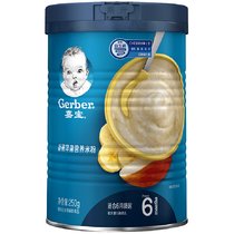 嘉宝Gerber婴儿香蕉苹果米粉2段250g 宝宝米糊(6-36个月适用)