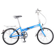 欧亚马（OYAMA）神马-M100/20寸超轻铝合金折叠自行车（蓝色）