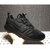 Nike耐克新款KAISHI 全黑男鞋休闲运动跑步鞋减震网面透气跑步鞋运动鞋跑鞋训练鞋慢跑鞋(833411-002 全黑 43)