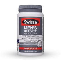 澳洲Swisse男士复合维生素 120粒 男性复合维生素片 天然植物精华 补充活力多元维生素 【保税区发货】