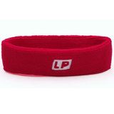 LP运动头巾篮球羽毛球护具护头带发带跑步瑜伽吸汗(红色)