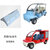 正采云电动四轮车配件（前保险杠）ZCY-QBXG适用电动巡逻车、观光车、清洁车等