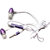 简繁（EAZY）maEar HS-106双耳立体声耳机（紫色）