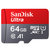 闪迪(Sandisk) SDSQUNC-64G-ZN3MN存储卡 C10 A1至尊高速移动版 读速98MB/s APP运行更流畅 TF（MicroSD）