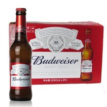 Budweiser/百威啤酒淡色拉格国产经典醇正小百威啤酒330ml*6瓶装(330ML*6瓶)
