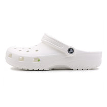 Crocs卡洛驰经典款男女洞洞鞋中性轻便沙滩鞋透气凉鞋花园鞋10001(白色-100 39-40（M7W9）250mm)