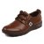 PUBGO商务休闲男士皮鞋M124027 (05棕色 43)
