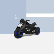 儿童电动摩托车男孩三轮电瓶玩具车小孩充电童车可坐大人1-3-6岁(蓝色)