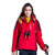 TECTOP户外新款冲锋衣男女三合一两件套西藏防水保暖加厚登山外套(女款中国红 2XL)