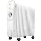 艾美特(Airmate)电热油汀取暖器15片家用大面积油灯电暖气片油丁酊hu1526-w1(白色)