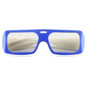 睿浩（RIO）RGCP3804不闪式圆偏光3D眼镜（蓝白色）