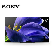 索尼（SONY）KD-55A9G 55英寸 高端OLED屏幕4K超清安卓智能电视（新款）(黑 55英寸)
