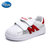 Disney/迪士尼3-12岁男女儿童单网鞋夏季新款亲子鞋小白鞋休闲鞋透气运动鞋DS2265(26码/参考脚长163mm 红色)