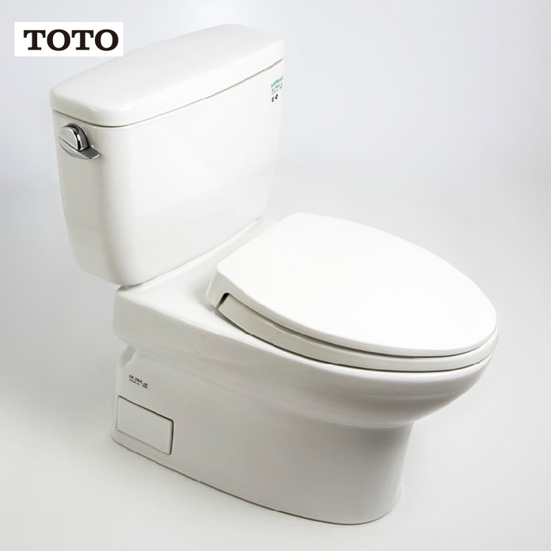 toto马桶座便器cw764rb/sw764gb分体坐便器智洁节水加长全包虹吸(400