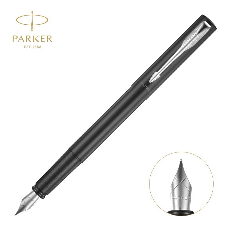 派克钢笔parker新款威雅墨水笔签字笔学生钢笔练字书法刻字商务送礼
