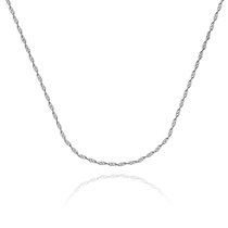 Kelaer S925银项链 银链子 单链条(白色 项链)