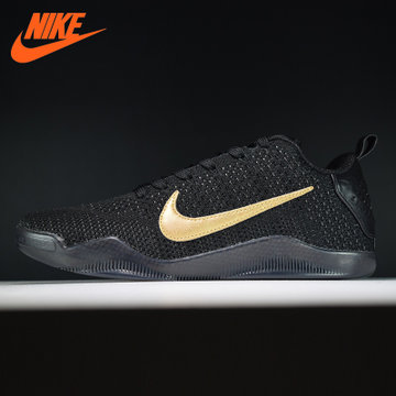 亚力士耐克男子篮球鞋nikekobe11elite科比11代低帮一战黑金纪念版